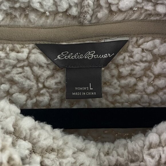 Eddie Bauer Sherpa Funnel Neck Sweater - Picture 2 of 4